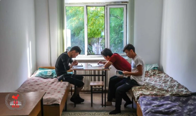 خوابگاه‌های دانشجویی در چین